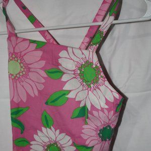 Lilly Pulitzer 'girls' tank top with straps